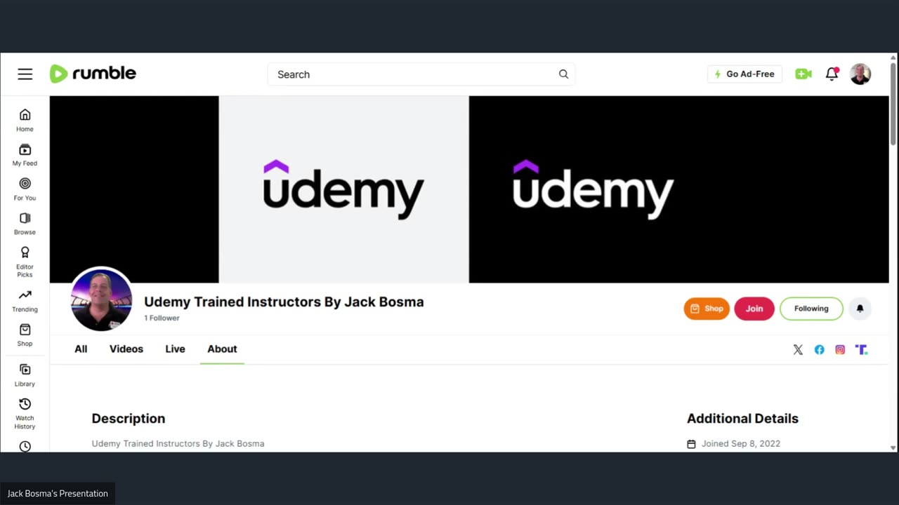 Udemy Trained Instructors By Jack Bosma
