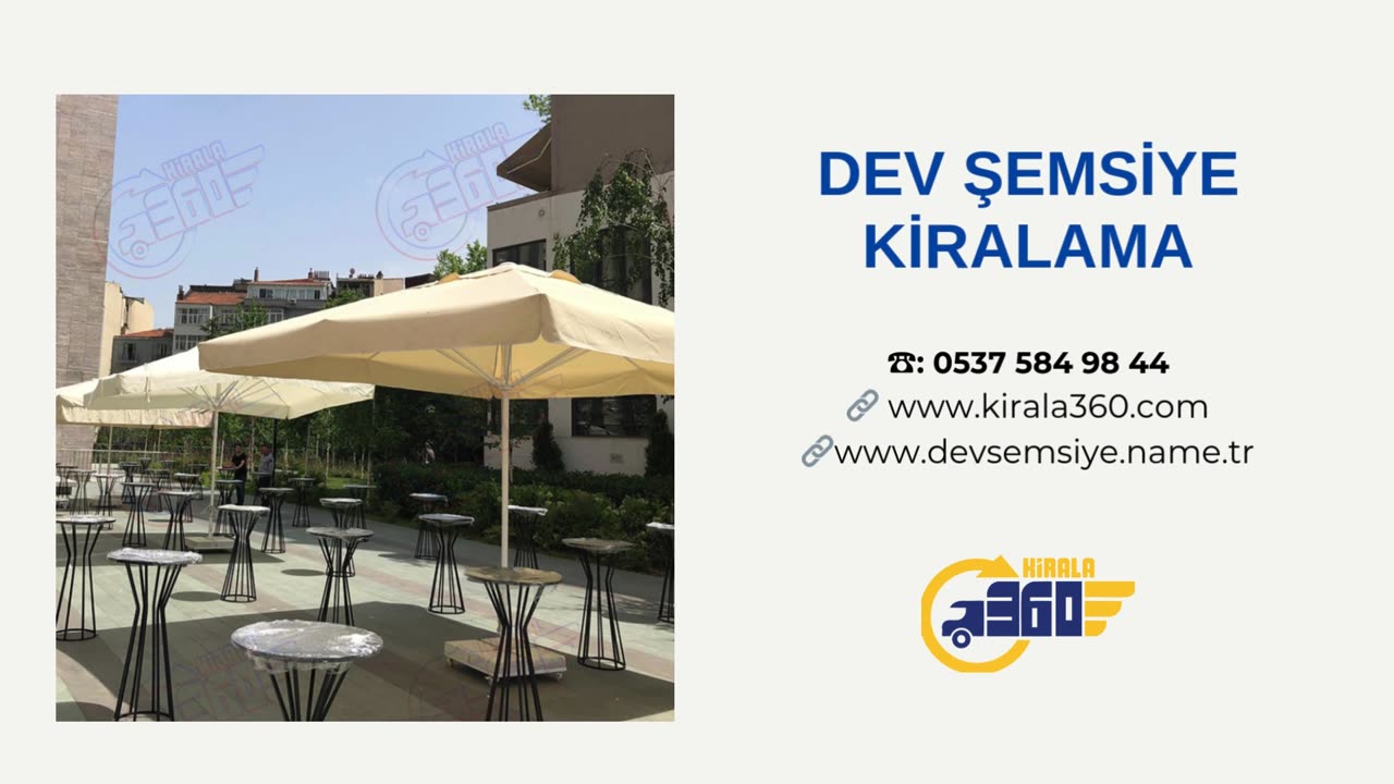 dev semsiye kiralama
