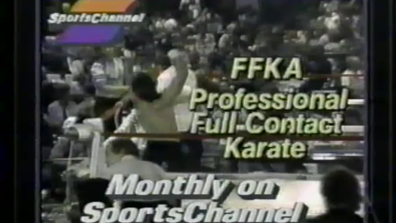 PFKA Professional Full-Contact Karate from SportsChannel TV Commercial circa 1988