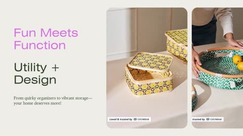 Explore Stylish Home Decor Items to Elevate Your Space at Chumbak