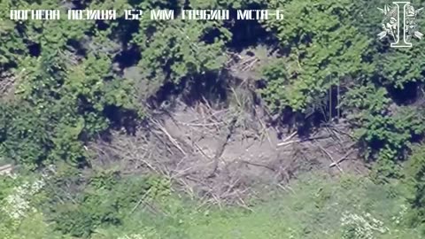 Observation Drone Lines Up Ukrainian Artillery