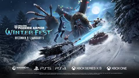World of Tanks Modern Armor - Official Winter Fest 2025 Trailer
