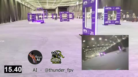 🚩 Drone defeats human pilots in an international drone racing competition
