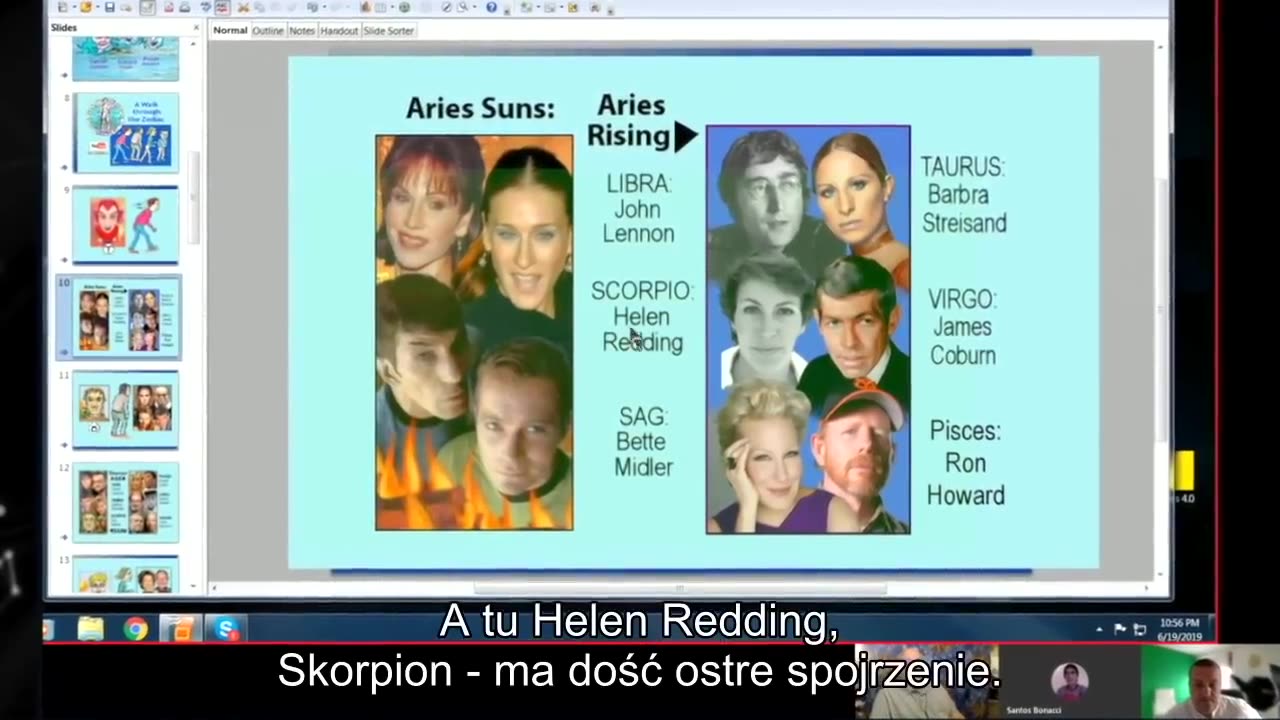 Dance of the Zodiac Wiliiam Schreib, Santos Bonacci, Gregory Skwarek PL napisy Sept 20th, 2019