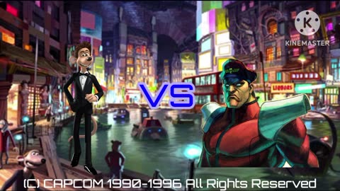 Flushed Away: Roddy vs. M. Bison (English Arcade Bootleg) Continue & Game Over (Remake)