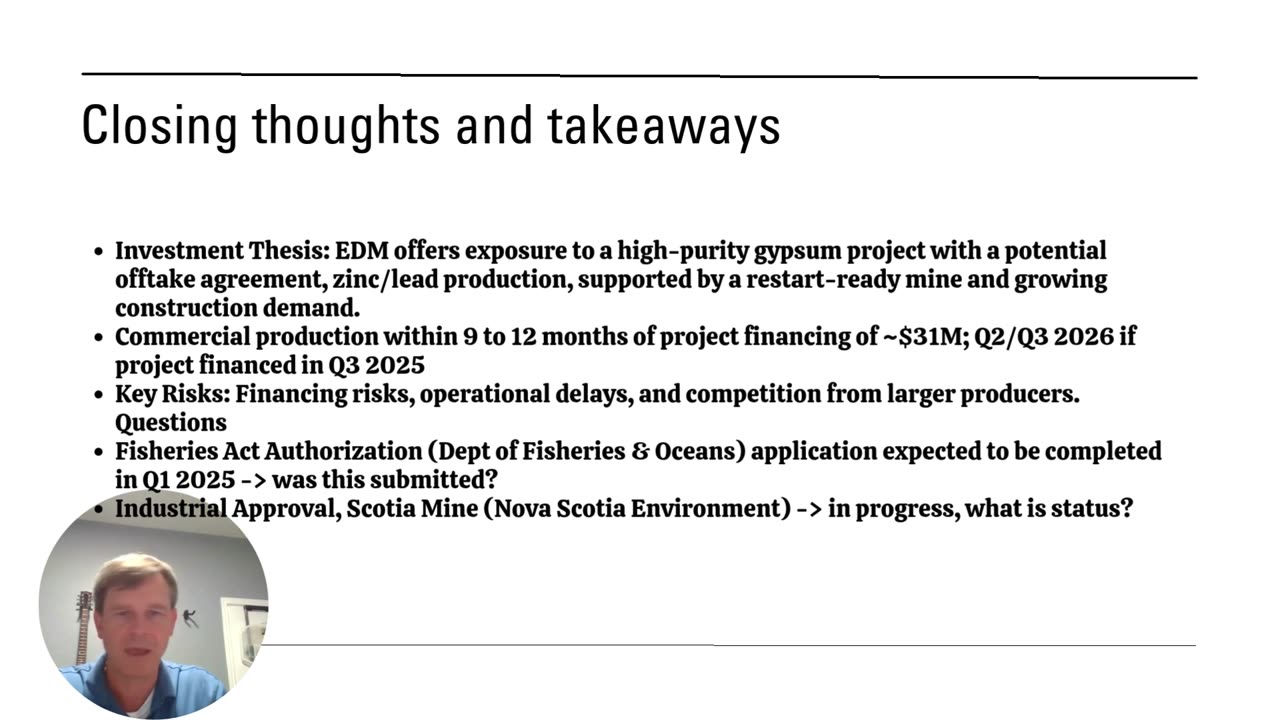 Small Cap Brief - EDM Resources by Dean Stuart