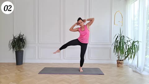 10 MIN STANDING ABS Workout (No Equipment)