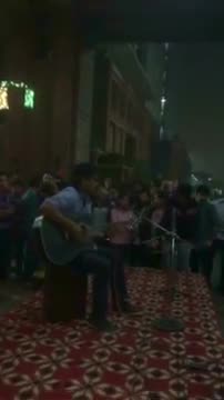 Melodies Under the Stars Soulful Rendition of "Pyar Hume Kis Mod Pe Le Aaya" at College Annual Night