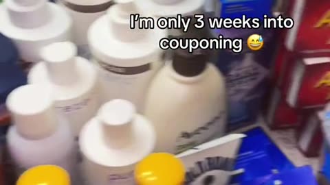 ONLY 3 weeks into couponing!!!!