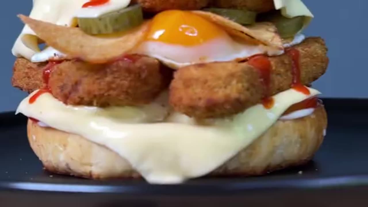 Giant burger 🍔 🤤👌