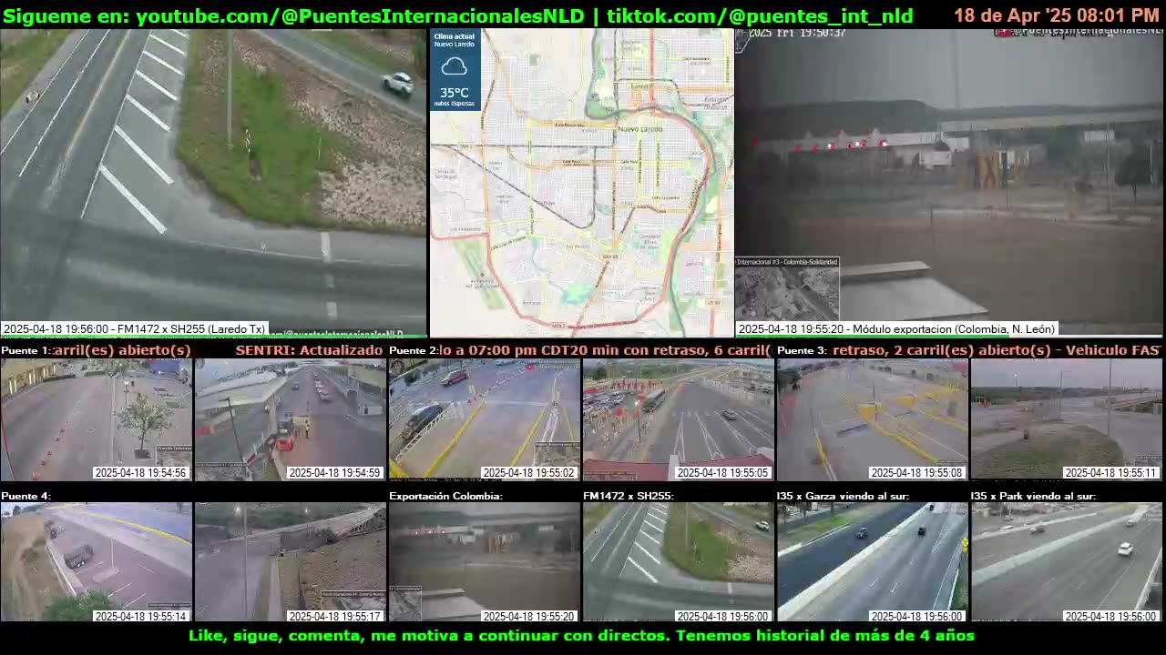 Puentes Internacionales NLD (Youtube / TikTok)