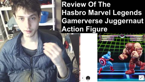 Outtake #3,175 Of The Review Of The Hasbro Marvel Legends Gamerverse Juggernaut Action Figure