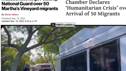 Democrats 2022 - Called Nat Guard for 50 Illegal Aliens