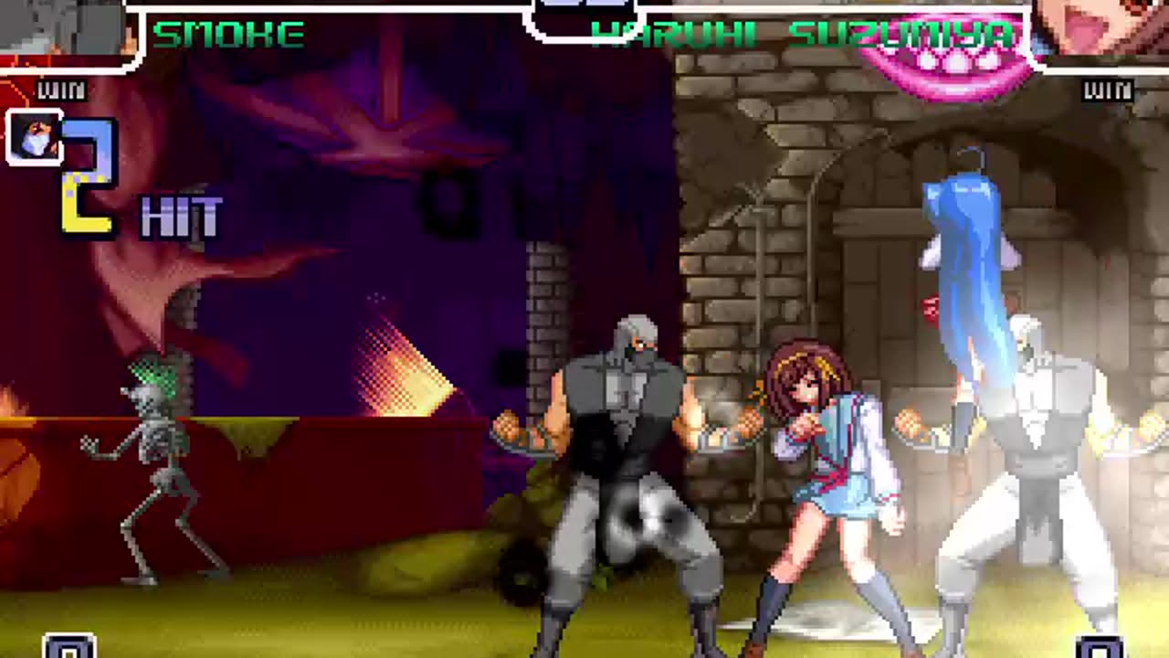 Sub zero and Smoke (Me) Vs Haruhi Match #2