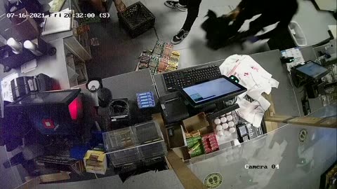 Black Males Armed With a Rifle Rob Liquor Store in Washington D.C.