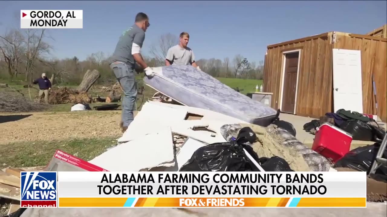 42 confirmed dead after tornado rips through Alabama