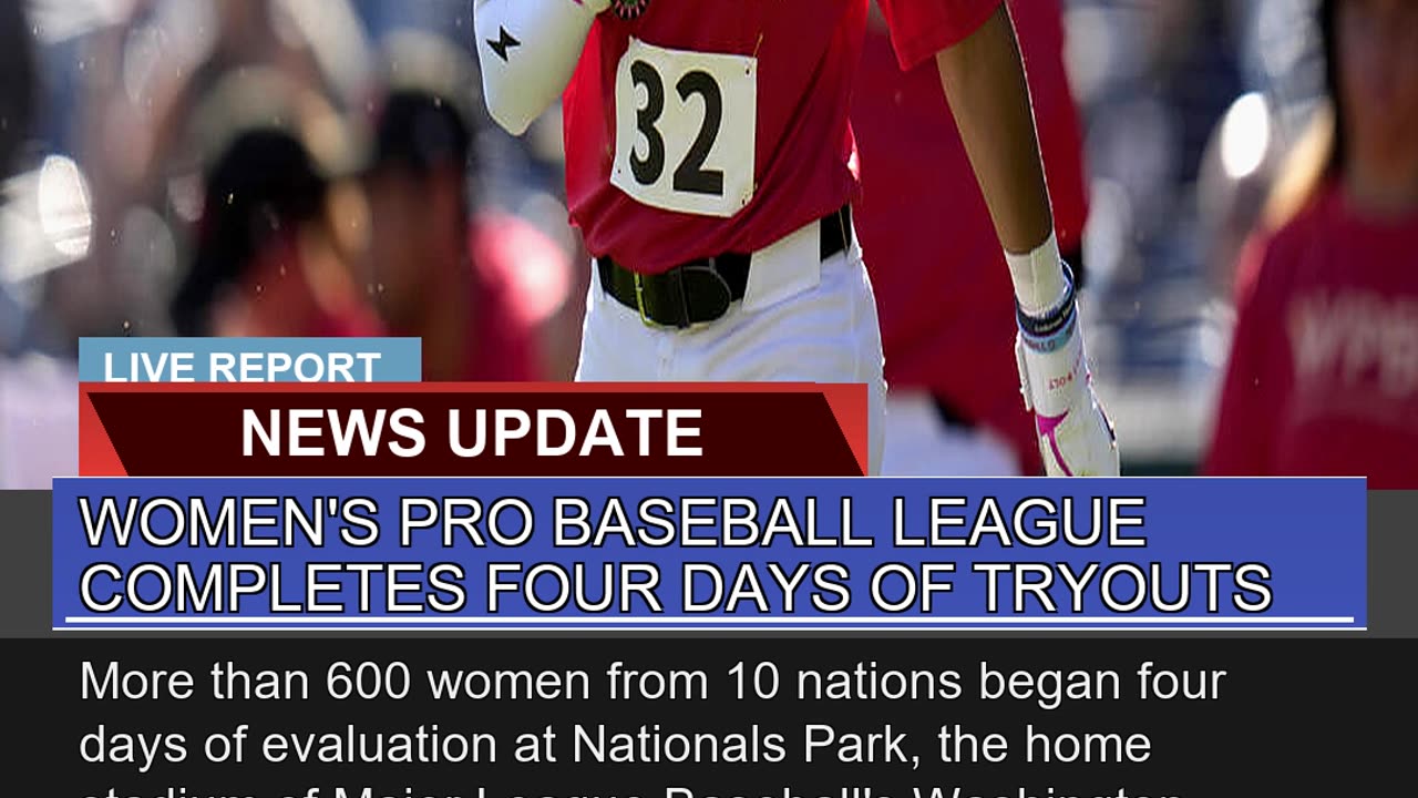 Womens Pro Baseball League Completes Four Days of