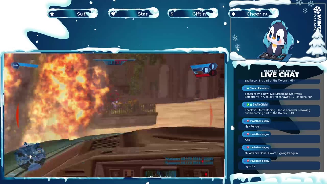 In a galaxy far far away.... Penguins >8>