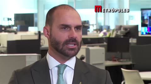 Eduardo Bolsonaro diz que a Lei Magnitsky pode ser estendida a esposa de Moraes
