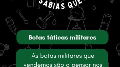 Botas táticas