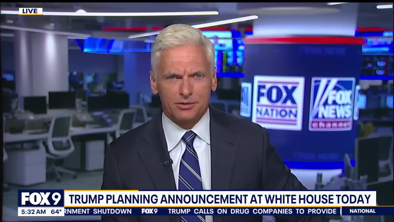 President Trump to make announcement at White House - 9/3/25