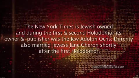 New York Times journalist Walter Duranty helped cover up the 1932-33 Holodomor