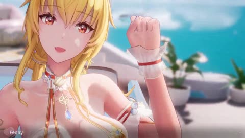 [Easter Egg] Snowbreak Fenny Swimsuit Interactive Scene