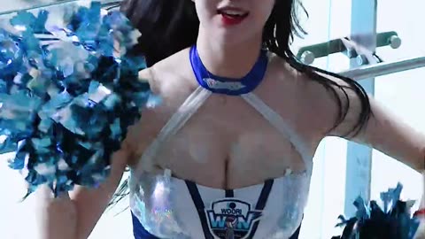 4K Cheerleader Cam 🔥 Kim Hyun-young x Woori Card Volleyball | Sizzling Performance in Suwon!"