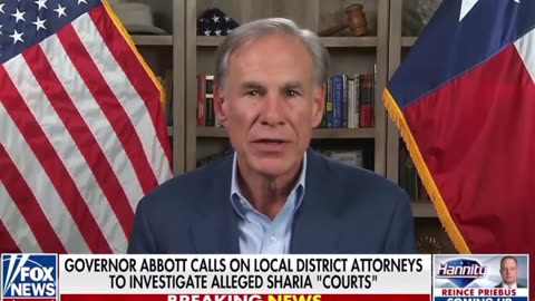 Texas Governor Greg Abbott just EXPOSED Sharia Courts trying to infiltrate Texas