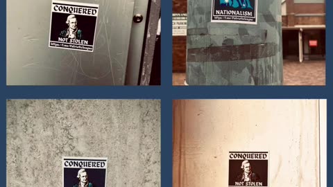Patriotic League stickers