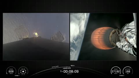 Falcon 9’s first stage has landed on the A Shortfall of Gravitas droneship
