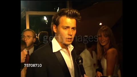 Johnny Depp talks about Selena Quintanilla (Don Juan DeMarco premiere, April 7th 1995)