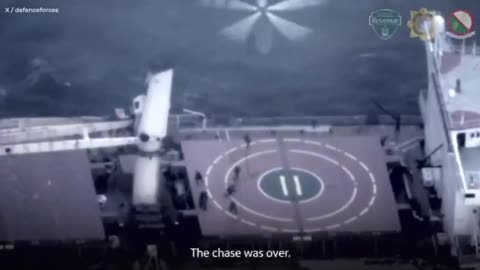Special Forces raid on a 'narco-tanker' in the Irish Sea