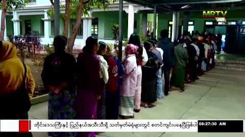 War-torn Myanmar votes in first election since military coup