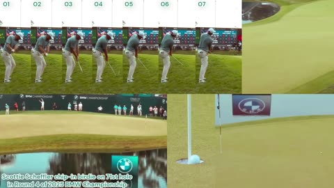 Prototype 209: Scottie Scheffler Chip-in Birdie on 71st hole, Rd 4 2025 BMW Championship