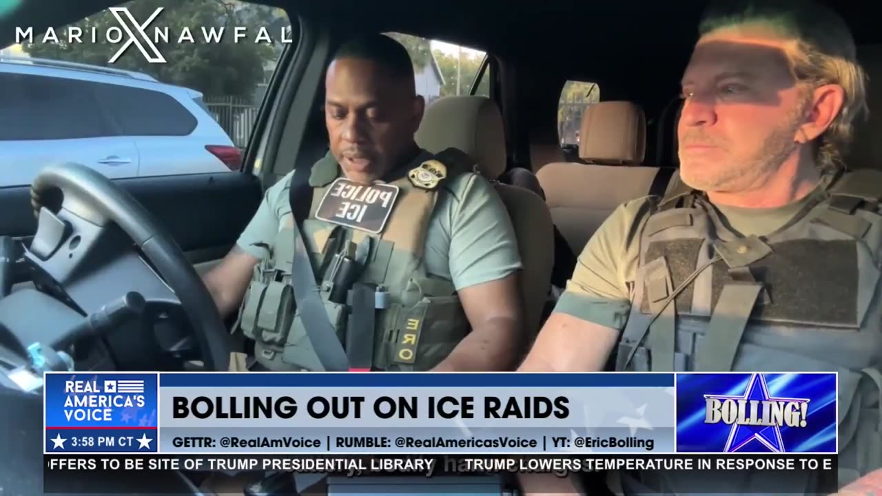 EXCLUSIVE: BOLLING OUT ON ICE RAIDS
