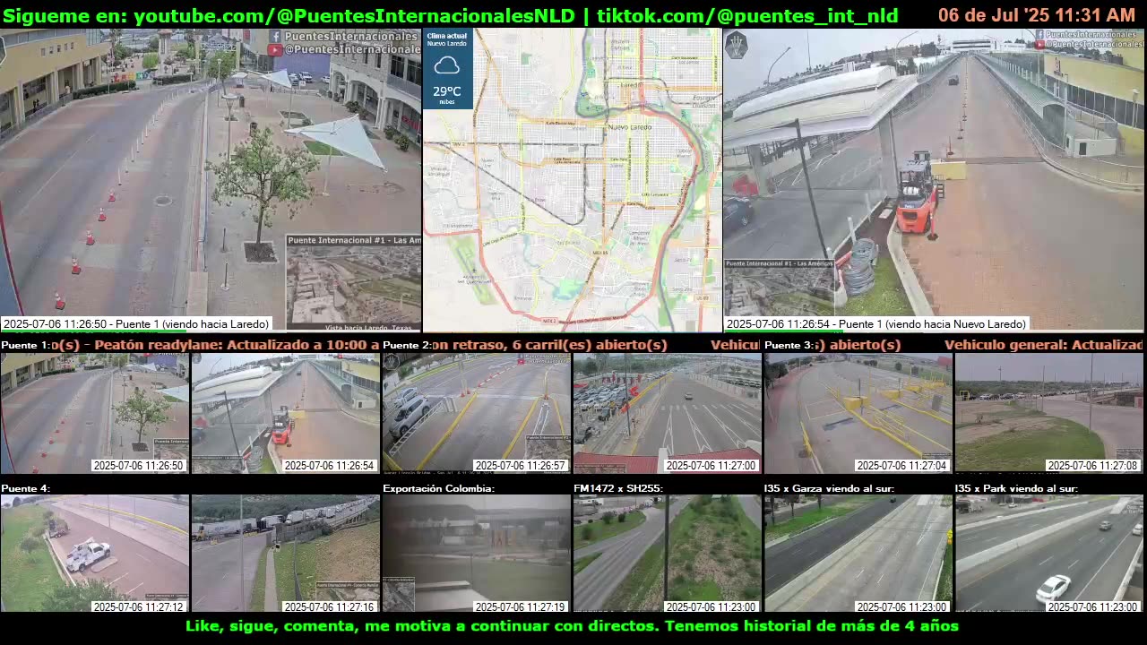 Puentes Internacionales NLD (Youtube / TikTok)