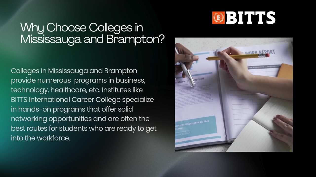 Unlock Your Future Best Colleges In Mississauga And Brampton With BITTS College