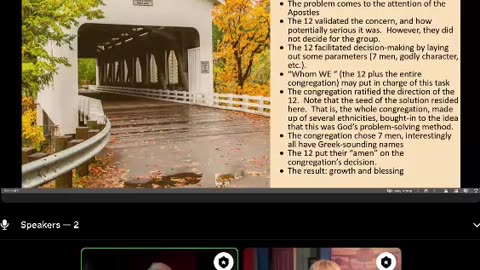 Shepherds Heart Fellowship - Ep89 - Spiritual Leadership Pt5 - Corporate Decision- Making Examples