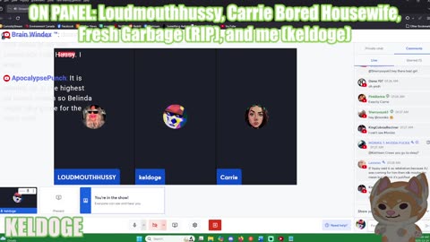 COMFY DRAMA STREAM feat. Carrie Bored Housewife, Fresh Garbage, and Loudmouthhussy
