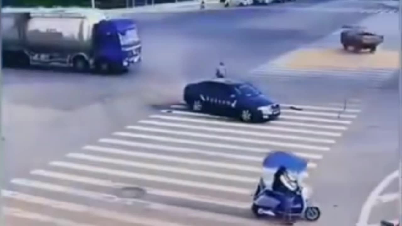 Funny Unexpected Accident