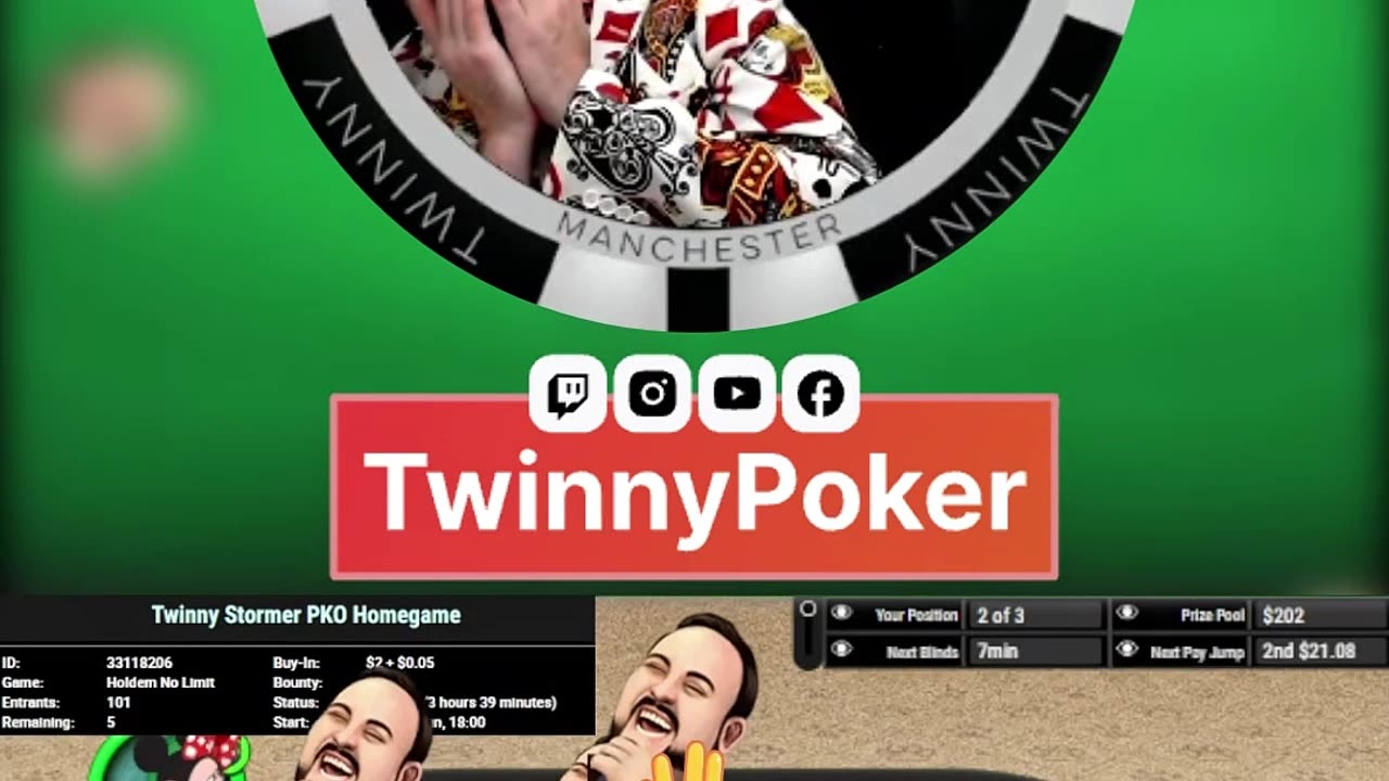 Me Mam teaches me a Poker Lesson