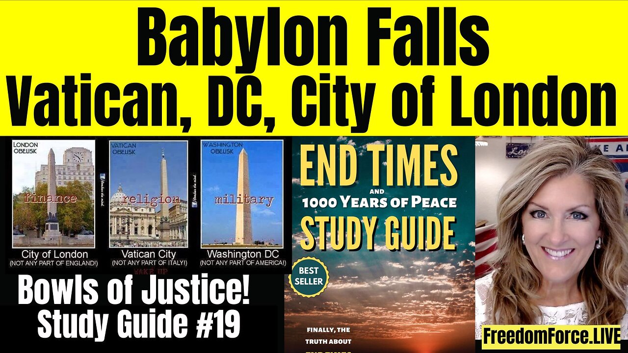 End Times LIVE Study #20 - on Chapter 19 - 7 Bowls of Justice
