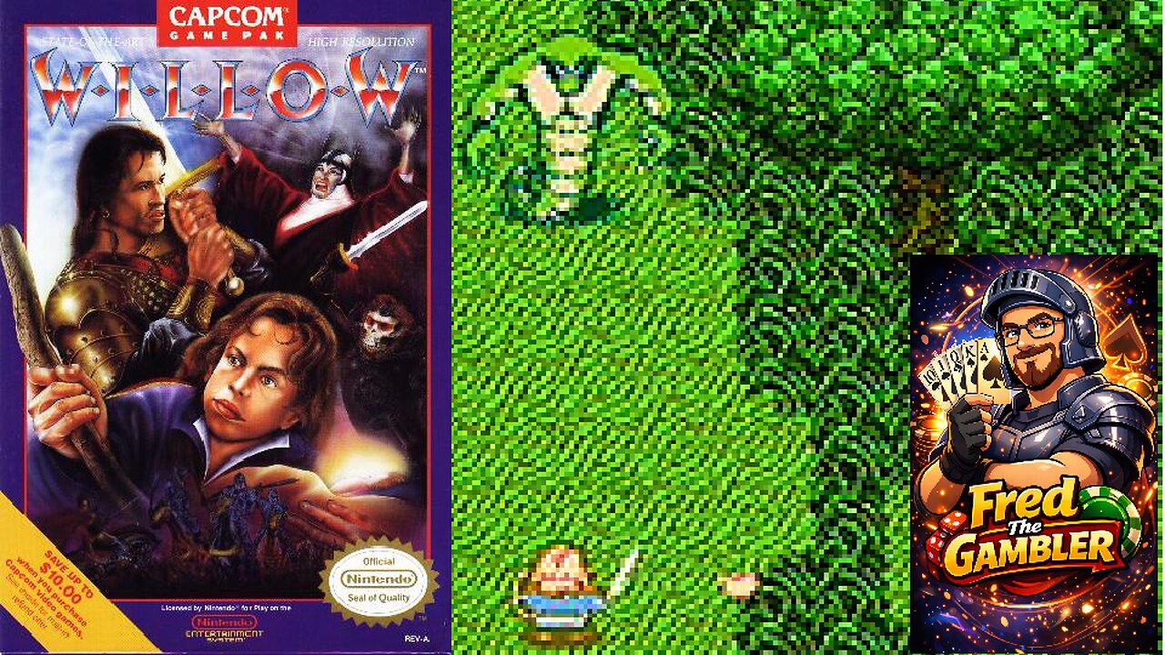 Premium OLD SCHOOL gaming! NES Willow Playthrough