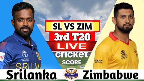 Sri Lanka vs Zimbabwe Live Score | SL vs ZIM Live 3rd T20 Bangla Commentary|