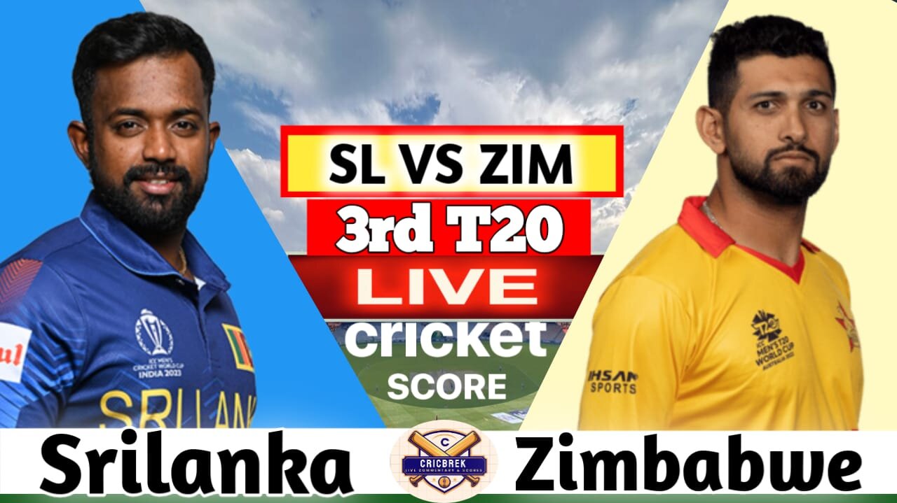 Sri Lanka vs Zimbabwe Live Score | SL vs ZIM Live 3rd T20 Bangla Commentary|