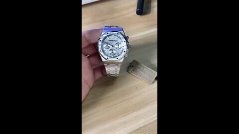 Audemars Piguet Royal Oak Selfwinding"50th Anniversary" Silver White Dial Ref. 26240ST.OO.1320ST.03