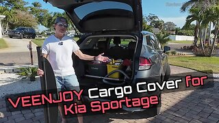 VEENJOY Cargo Cover for Kia Sportage 2023-2025 Review | Retractable Trunk Privacy Shield