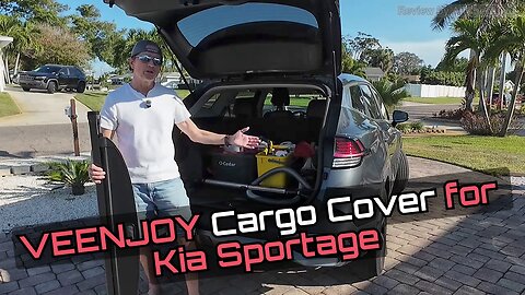 VEENJOY Cargo Cover for Kia Sportage 2023-2025 Review | Retractable Trunk Privacy Shield