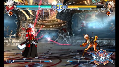 BlazBlue Centralfiction Arcade mode - Ragna Act 1 (No commentary)
